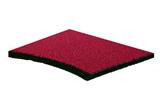 PD neopreen 1.6 mm zwart met bordeaux top